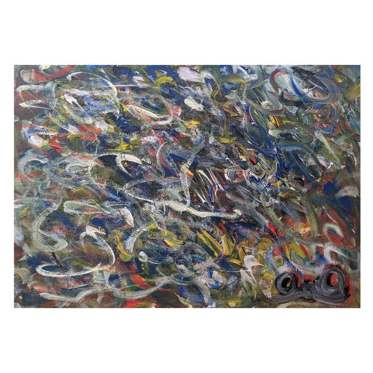 HAMBRE by OLMO (Original Painting) - OLMO