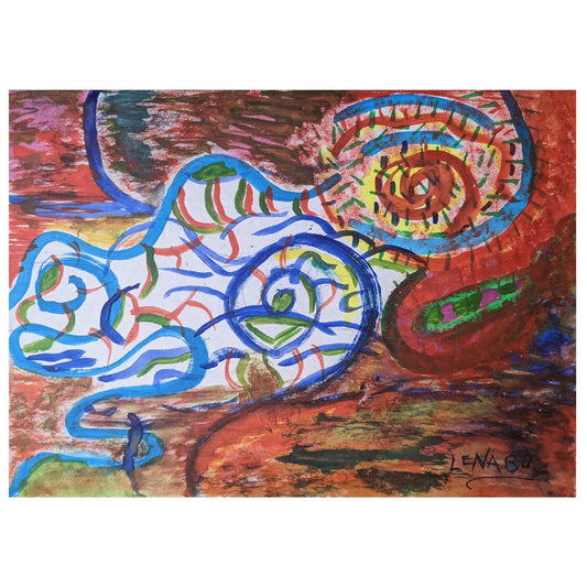 PISTACCHIO by LENABU (Original Painting) - OLMO