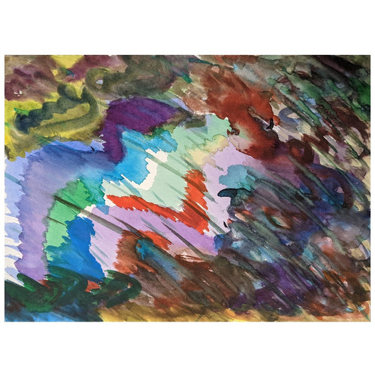 THREE BIRDS by OLMO (Original Painting) - OLMO