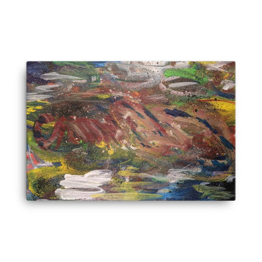 DROPOUT BOOGIE Canvas by Captain OLMIGHTY - OLMO